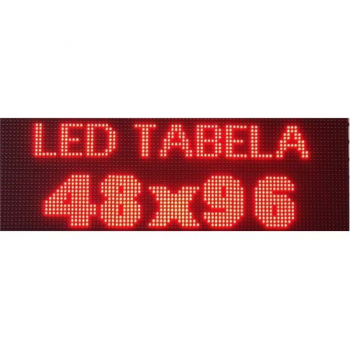 led tabela 48cmx96cm